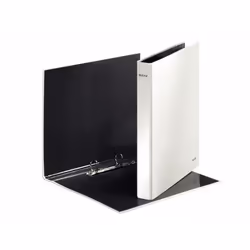 Leitz WOW Ring binder - pearl white, A4, Bianco, 250 fogli, 2,5 cm, 40 mm, 318 mm
