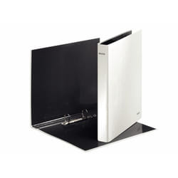 Leitz WOW Ring binder - pearl white raccoglitore ad anelli A4 Bianco