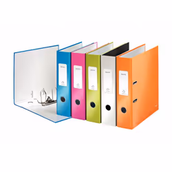 Leitz 180° WOW Lever Arch File, A4, 600 fogli, 8 cm, 80 mm, 318 mm, 80 x 285 x 318 mm