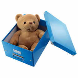 Leitz Click & Store scatola per la conservazione di documenti MDF, Polipropilene (PP) Blu - Vista aggiuntiva 4