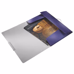 Leitz Style 3-Flap Polipropilene (PP) Blu A4