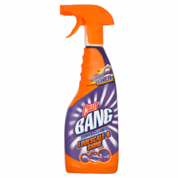 Cillit Bang Power Cleaner Limescale and Shine, Doccia, Detersivo, Liquido, Spray, 5 min, Arancione, Viola