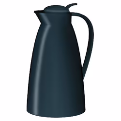 Alfi 0825020100, Caraffa, 1 L, Nero, Plastica, Rotondo, Martin Hauenstein