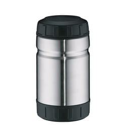 Alfi Outdoor Rotondo Barattolo 1 L Nero, Acciaio inox 1 pz