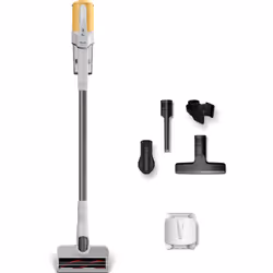 Miele Duoflex HX1 Aspirapolvere a bastone 2 in 1 Batteria Secco Filtro igienico Senza sacchetto Bianco, Giallo 2,5 Ah - Vista aggiuntiva 4