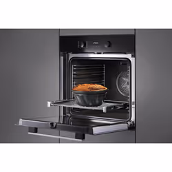 Miele H 2455 B Active 76 L Nero, Acciaio inox