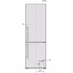 Miele 12430860 frigorifero con congelatore Libera installazione 371 L A Nero - Vista aggiuntiva 5