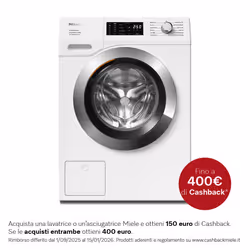 Miele WEK 375 WPS, Caricamento frontale, 10 kg, B, 71 dB, 1400 Giri/min, A