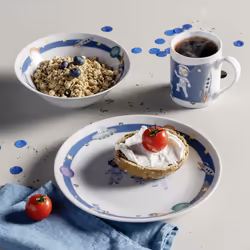 LEONARDO Bambini Aventura servizio da tavola 3 pz Ceramica Multicolore