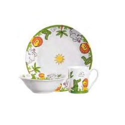 LEONARDO Bambini servizio da tavola 3 pz Ceramica Multicolore