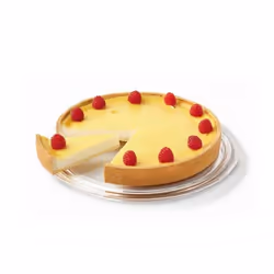 LEONARDO Ciao Vetro Trasparente Rotondo Piatto per torta