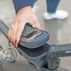 SKS TRAVELLER SMART Cornice Borsa da bicicletta 1,3 L Poliestere Nero, Grigio - Vista aggiuntiva 4