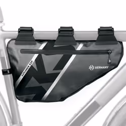 SKS EXPLORER FRAMEBAG Cornice Borsa da bicicletta 4 L Poliestere Nero, Grigio - Vista aggiuntiva 2
