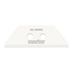 Martor - Lama in ceramica n. 60099C L55,3xP19xS0,65 mm con perforazione 2 pezzi / carta