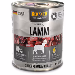 Belcando 513405, Adulto, Tutte le razze, Agnello, 800 g, Non contiene soia