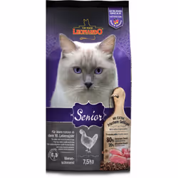 Leonardo Cat Food 758925, Adulto, Trinciapollo, 7,5 kg