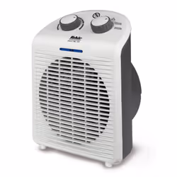Fakir trend HL 100, Riscaldatore ambiente elettrico con ventilatore, 1,3 m, Interno, Pavimento, Grigio, Bianco, Plastica