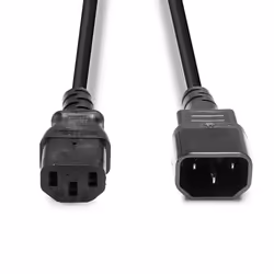 Lindy 30321 cavo di alimentazione Nero 1 m Accoppiatore C14 Accoppiatore C13 - Vista aggiuntiva 4