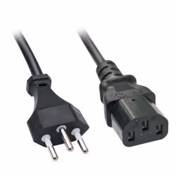 Lindy 30418, 3 m, Accoppiatore C13, Accoppiatore C13