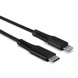 Lindy 31285 cavo Lightning 0,5 m Nero