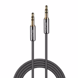 Lindy 35321 cavo audio 1 m 3.5mm Antracite - Vista aggiuntiva 2