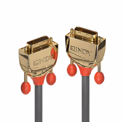 Lindy 36204, 5 m, DVI-D, DVI-D, Maschio, Maschio, Grigio