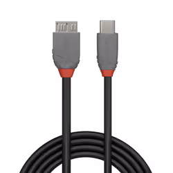 Lindy 36622 cavo USB USB 3.2 Gen 1 (3.1 Gen 1) 2 m USB C Micro-USB B Nero