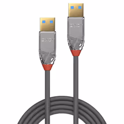Lindy 36628 cavo USB USB 3.2 Gen 1 (3.1 Gen 1) 3 m USB A Grigio