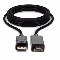 Lindy 36923 cavo e adattatore video 3 m DisplayPort HDMI tipo A (Standard) Nero - Vista aggiuntiva 4