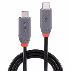 Lindy 36947 cavo USB USB4 Gen 3x2 0,8 m USB C Nero