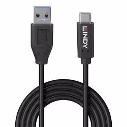 Lindy 36970 cavo USB USB 3.2 Gen 2 (3.1 Gen 2) 0,5 m USB A USB C Nero - Vista aggiuntiva 2