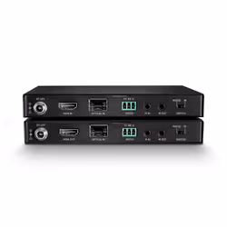 Lindy 38174 moltiplicatore AV Trasmettitore e ricevitore AV Nero - Vista aggiuntiva 4