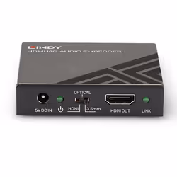 Lindy 38203 convertitore audio Nero - Vista aggiuntiva 3