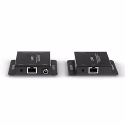 Lindy 38208 moltiplicatore AV Trasmettitore e ricevitore AV Nero - Vista aggiuntiva 4