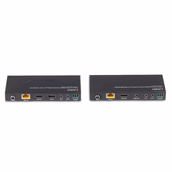 Lindy 38217 moltiplicatore AV Trasmettitore e ricevitore AV Nero - Vista aggiuntiva 4