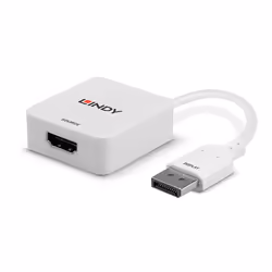 Lindy 38303 cavo e adattatore video 0,095 m HDMI tipo A (Standard) DisplayPort Bianco - Vista aggiuntiva 4