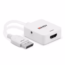 Lindy 38303 cavo e adattatore video 0,095 m HDMI tipo A (Standard) DisplayPort Bianco - Vista aggiuntiva 5