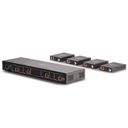 Lindy 38328 moltiplicatore AV Trasmettitore e ricevitore AV Nero - Vista aggiuntiva 5