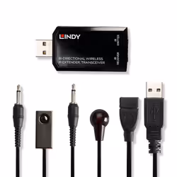 Lindy 38331 moltiplicatore AV Trasmettitore e ricetrasmettitore AV Nero - Vista aggiuntiva 5