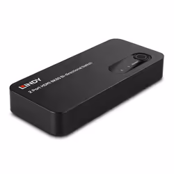 Lindy 38339, HDMI, ABS, Nero, 120 Hz, 3840 x 2160, 7680 x 4320, 48 Gbit/s