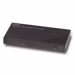 Lindy 38342 moltiplicatore AV Ricevitore AV Nero - Vista aggiuntiva 4