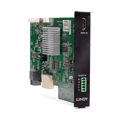 Lindy 38351, HDMI 2.0, Nero, 18 Gbit/s, 3840 x 2160 Pixel, 3840 x 2160 Pixel, 23,3 mm