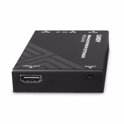 Lindy 38399 moltiplicatore AV Ricevitore AV Nero - Vista aggiuntiva 4