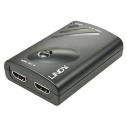 Lindy 38409 hub di interfaccia DisplayPort Nero