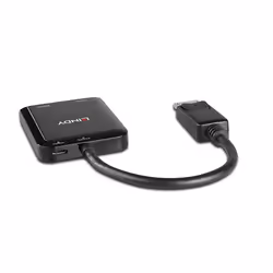 Lindy 38430 hub di interfaccia DisplayPort 21600 Mbit/s Nero - Vista aggiuntiva 4