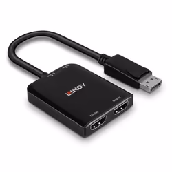 Lindy 38433 cavo e adattatore video DisplayPort 2 x HDMI