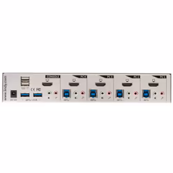 Lindy 39311 switch per keyboard-video-mouse (kvm) Grigio