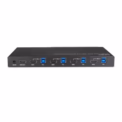 Lindy 39313 switch per keyboard-video-mouse (kvm) Nero - Vista aggiuntiva 4