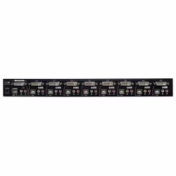 Lindy 39317 switch per keyboard-video-mouse (kvm) Nero