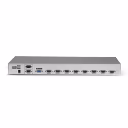 Lindy 39526 switch per keyboard-video-mouse (kvm) Montaggio rack Argento - Vista aggiuntiva 4